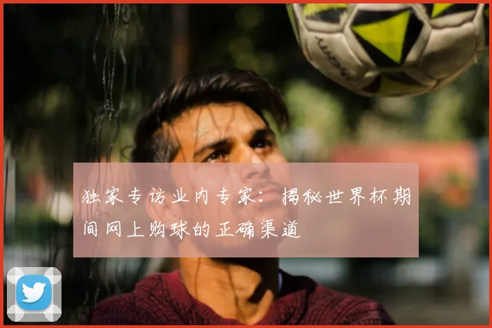 独家专访业内专家：揭秘世界杯期间网上购球的正确渠道